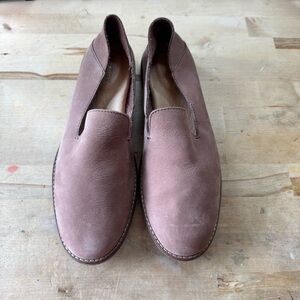 Sperry brown suede leather loafers women’s size 9